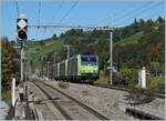 The BLS Re 485 014-5 and two other ones in Mülenen.