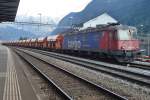SBB 620 074 stands at Erstfeld on 5 June 2015.