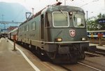 Green 11660 calls at Arth-Goldau on 19 June 2001.
