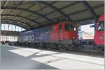 The SBB Re 6/6 11610 (Re 620 010-9)  Spreitenbach was comming wiht the Cargo Train 69701 from the Lausanne-Triage Station to Le Brassus and is waiting now of the comback in the afternoon.

24.03.2022

