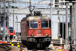 Re 620-054 Arriving at Geneva Main Station.