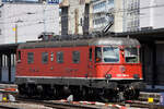 Re 620-064 at Geneva Main Station.