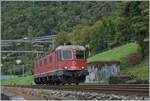 The SBB Re 6/6 11631 (Re 620  031-5)  Dulliken  by Villeneuve ont the way to Aigle.