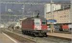 SBB Re 6/6 11668 in Giubiasco. 
23.03.2011