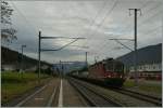 SBB Re 6/6 with a Cargo train by Pieterlen.
13.12.2011