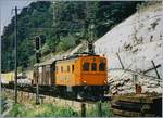 The BLSTe2/3 31 (Te 215 031-6) in Hohtenn.
Summer 1996