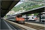 The SBB Te III 157 in Locarno.