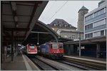SBB ICN and Re 421 in St Gallen.