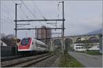 A ICN on the way to Lausanne by the mösli Viaduct in Grenchen.