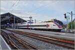 An SBB RABde 500 ICN is ready in Lausanne for departure to Zurich mains station.
May 17, 2023