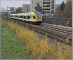 The SBB RABE 521 117 on the way from Biel/Bienne to Solothurn by Grenchen.

11.11.2020