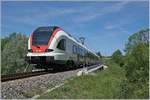 The SBB RABe 522 209 on the way to Meroux TGV on the Bourbeuse Bridge.