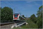 The SBB RABe 522 209 on the way to Meroux TGV on the Bourbeuse Bridge. 
01.06.2019