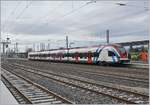 The SBB CFF LEX RABe 522 222 in Annemasse.