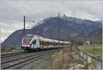 The SBB CFF LEX RABe 522 229 on the way from Annecy to Coppet by St-Laurent.