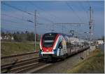 The SBB RABE LEX 522 220 and an other one in Coppet.