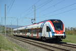 RABe 522 215 °Sigurd Maxwel°  Ici à Satigny GE  Prise le 8 avril 2021    RABe 522 215 ° Sigurd Maxwel °  Here at Satigny GE  Taken on April 8, 2021