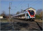 The SBB LEX RABe 522 226 and an other one ont the way to Annecy by St-Laurent.