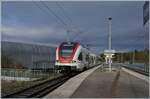 The SBB RABe 522 204 has arrived in Meroux as TER 18168 and is now waiting to depart as TER 18171 (from Delle as RE56 18171) to Biel/Bienne. November 3, 2025