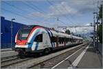 The SBB LEX RABe 522 212 has arrived at its destination Vernier as Léman Express RL7 from Annemasse and is now being taken out of service.