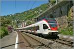 Flirt 523 044 and an other one by Veytaux-Chillon.
14.05.2013