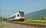 The 523 040 between Pieterlen and Lengnau.