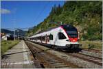 The SBB RABe 523 062 in Vallorbe.