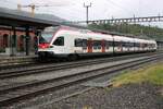 SBB 523 067 hält am 15. Mai 2026 als S-Bahn nach Luzern HB in Arth-Goldau.