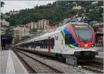 The TILO RABe 524 116 in Locarno. 

20.09.2021