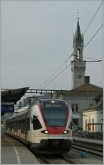 In Konstanz the  Seehas  is ready to departure to Engen. 
08.04.2011