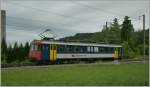 Local train Romont - Palzieux by Vauderens.