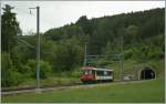 Local train Romont - Palzieux by Vauderens.