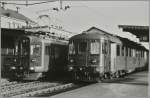 SBB BDe 4/4 1631 and RBe 4/4 1479 in Zofingen.