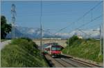 A  Walliser-Domino  is approaching Chamson Station.
22.07.2012
