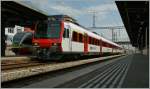 A Domino in  RegioAlps  colour in Neuchatel. 
23.07.2013