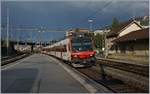 A RegioAlps Domino is arriving at Sierre. 
31.07.2017