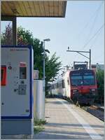 A SBB RBDe 560 Domino on the way to Vevey in Vevey Funi. 

20.07.2021