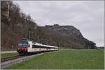 A SBB Domino is near the Klus on the way from Oensingen to Balstal. 

21.03.2021