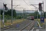 A TRAVYS RBDe 560 Domino is arriving at the new Le Day Station.

06.08.2022