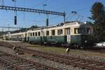 EBT, ex RM 576 201 stands in Oberburg on 17 May 2025.