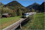 ASS BDE 4/4 N° 2 and BCFe 4/4 N° 1 with an special service near Le Sépey.
18.10.2014