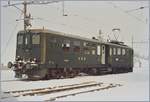 The SBB Be 4/6 1608 in Beromünster.
Winter 1986/1987