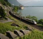 CIS ETR 470 by the Castle of Chillon.