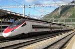On 30 June 2013 ETR 610 110 departed from Brig to Geneve.