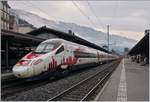 The SBB ETR 610 RABe 503 022  Johann Wolfgang von Goethe  in Montreux.