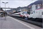 Two SBB ETR 610 / RABe 503 from Geneva to Venezia by his stop in Montreux.