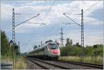 This is the EC 97 service: Near Hergatz is a SBB RABe 503 von the way from Zürich to München.

19.06.2023