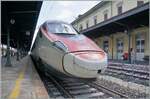 The long nose of the 'Pinocchio' SBB ETR 610 - RABe 503, waiting for its next deployment in Domodossola.

June 17, 2026