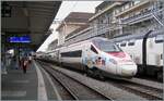 From a transfer trip in Lausanne on track 2 is this SBB RABe 503  Pinocchio  which continues to advertise the Zurich - Munich connection.

August 20, 2026