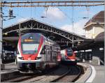 The SBB RABe 511 114 in Lausanne.